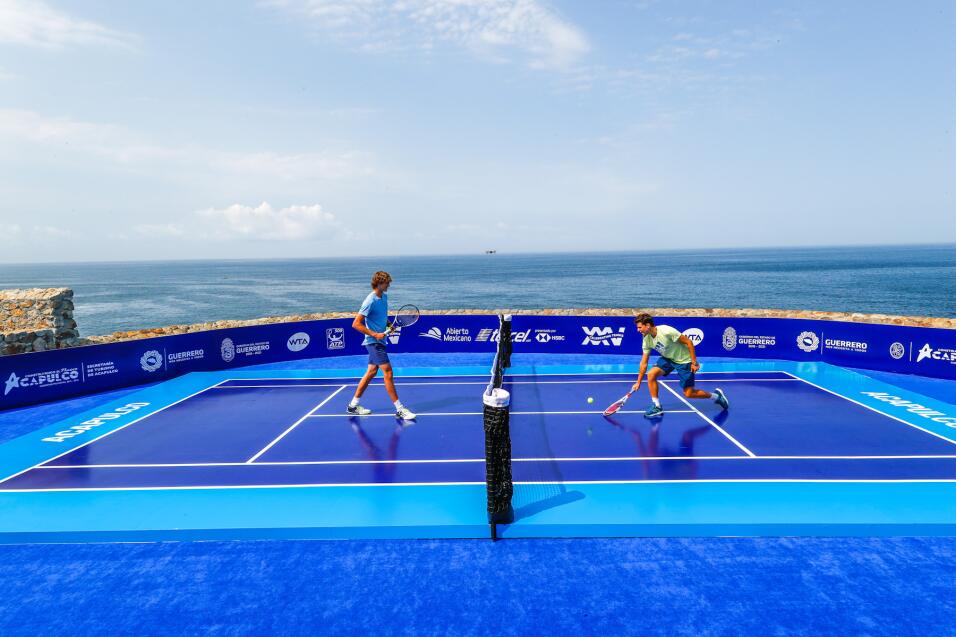 El alemán Alexander Zverev y el austriaco Dominic Thiem llegaron...