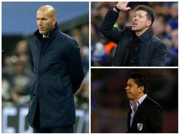Solo tres latinos entre los mejores entrenadores del 2017, Zidane arrasó...