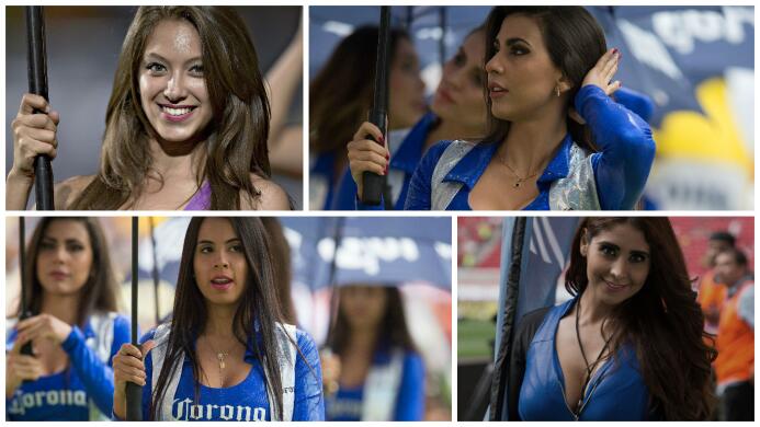 La belleza en los estadios de la Liga MX se hace presente en los cuartos...