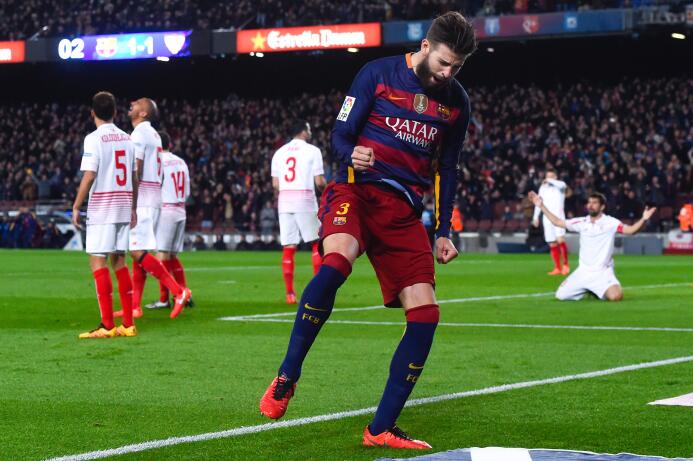 Las caras del triunfo de Barça ante Sevilla
