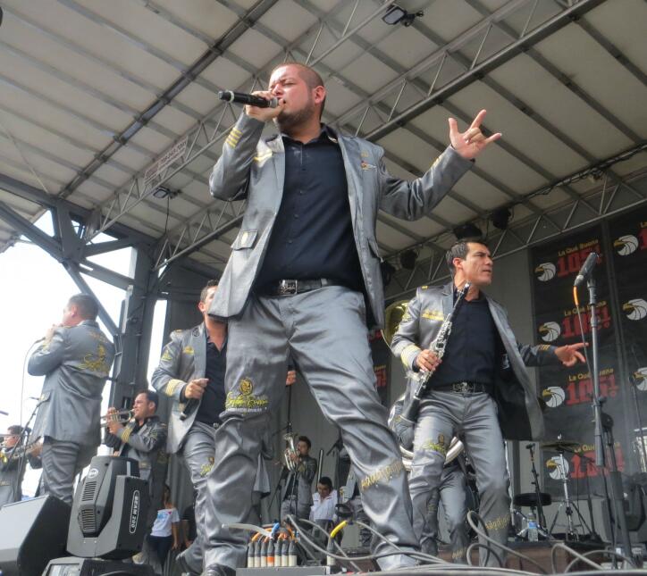 La Séptima Banda conquistó el escenario de Fiestas Patrias 2015 en Chic...
