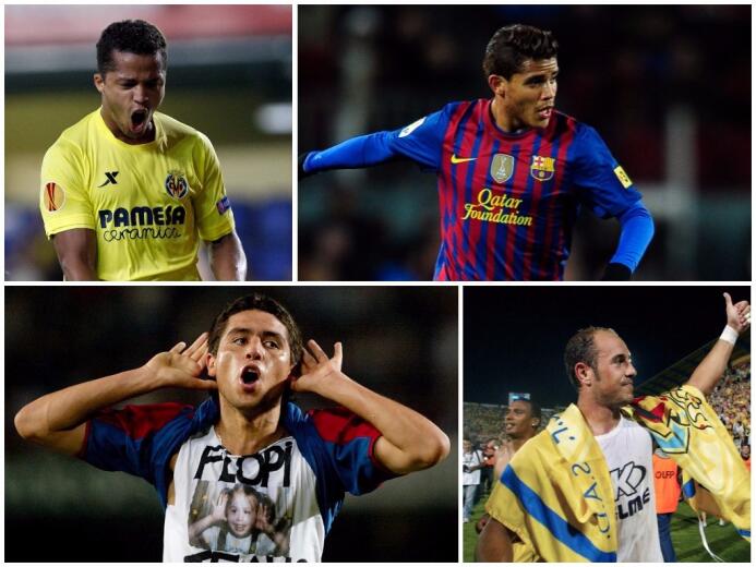 Los hermanos dos Santos y otros cracks que jugaron en Barcelona y Villar...