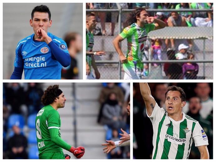 Guardado y 'Chucky' comandan lo mejor de los mexicanos en el exterior en...
