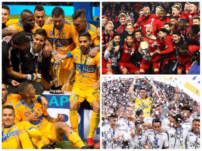 Tigres, Toronto y los otros campeones en las diferentes ligas de América...