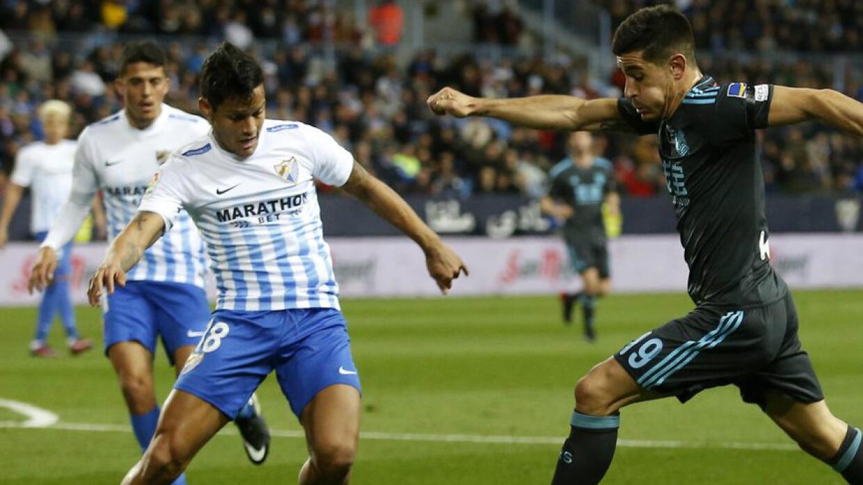 Resultado de imagen de Málaga 2-0 Real Sociedad