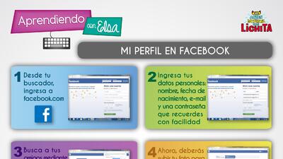 Aprendiendo Con Elsa: Abre un perfil en Facebook