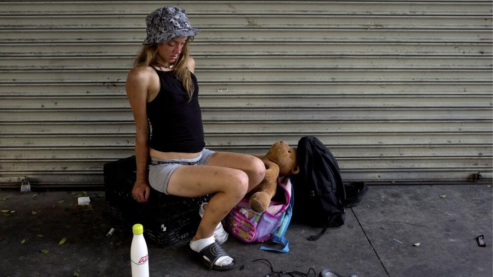 Indigentes en Los Ángeles