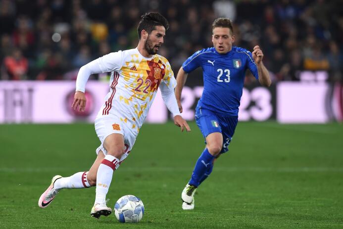 Lo mejor del empate entre la Squadra Azzurra y la Roja en duelo de gigantes