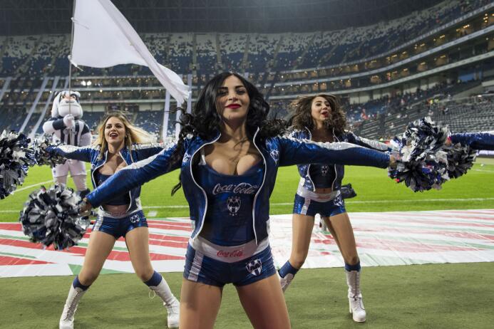 Como no podía ser de otra manera, la belleza en la final de la Copa MX s...
