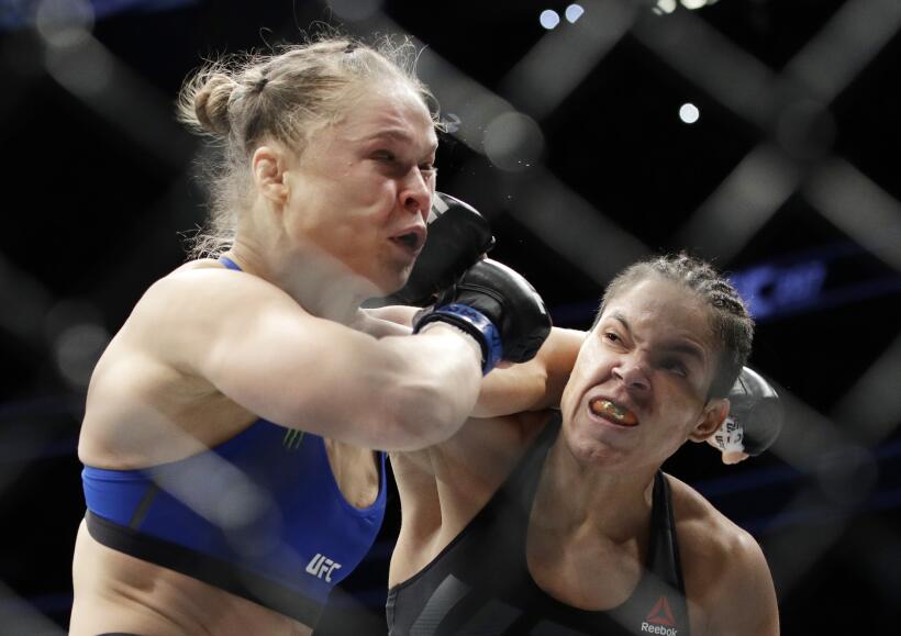 Las Vegas Nevada fue testigo de la debacle de una de las peleadoras de l...