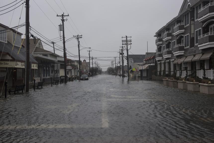 Gigantesca nevada golpea a Nueva Jersey