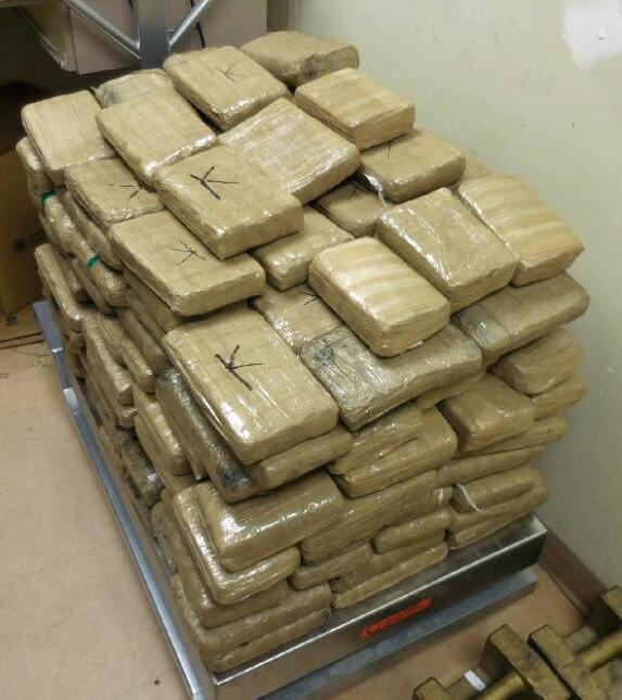 Casi 100,000 dólares en drogas decomisados en la frontera