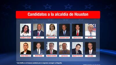 Candidatos a alcaldía de Houston