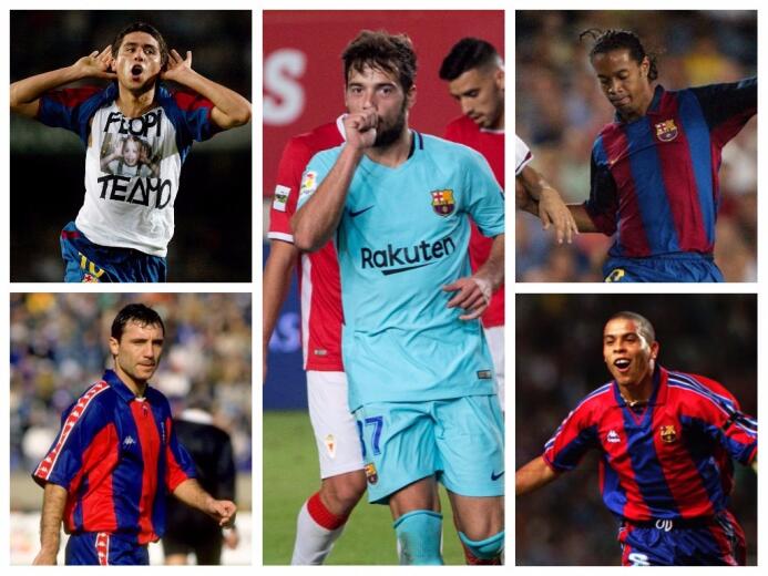 Arnaiz y otros debuts con gol en la historia del Barcelona debuts-fcb.jpg