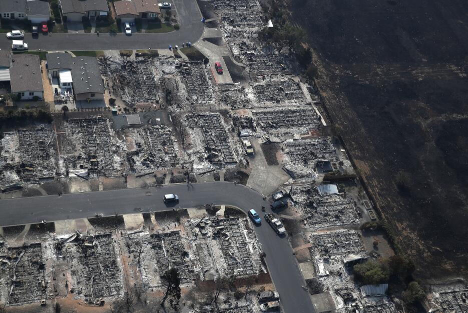 Fotos: Coffey Park, el barrio más calcinado por el fuego en California g...