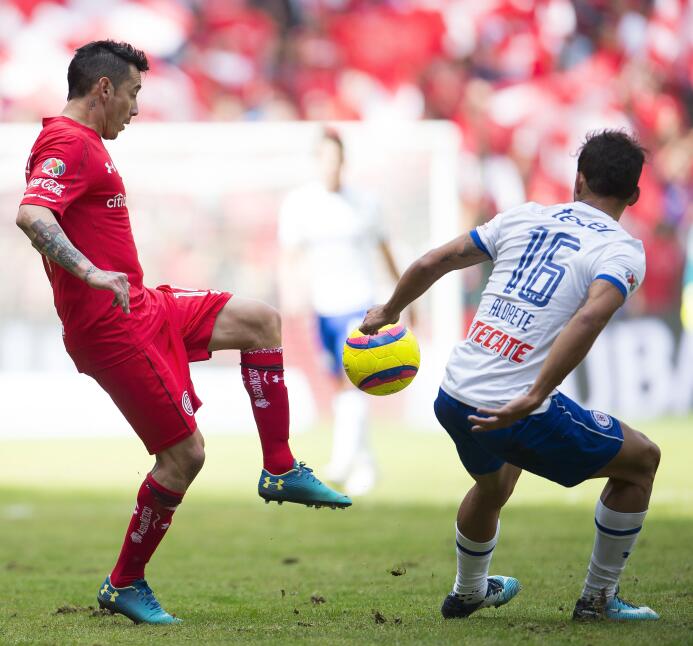 En fotos: Toluca no supo ganar y Cruz Azul es el 'Rey del empate' 201801...