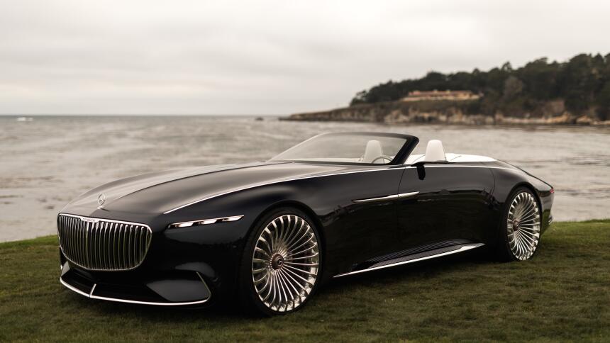 El Vision Mercedes-Maybach 6 Cabriolet es una ventana al futuro de los e...
