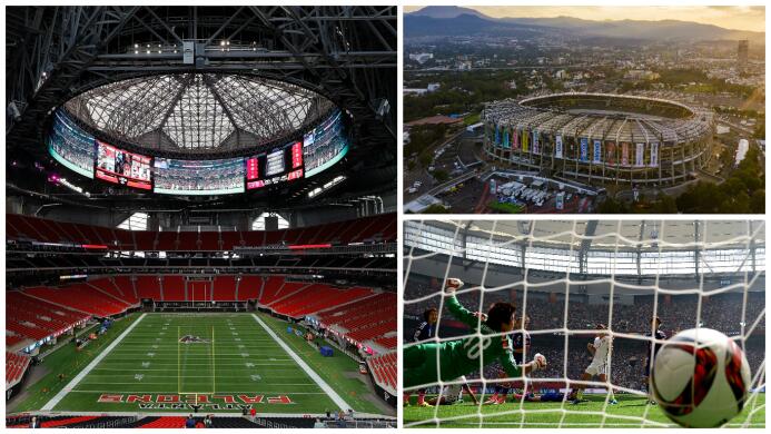 Son 44 ciudades para 80 partidos de un Mundial Estados Unidos-México-Can...