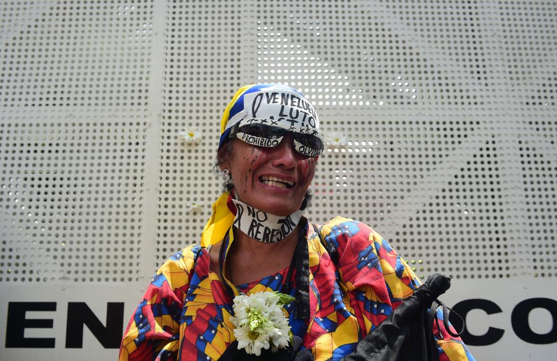 protesta mujeres venezuela
