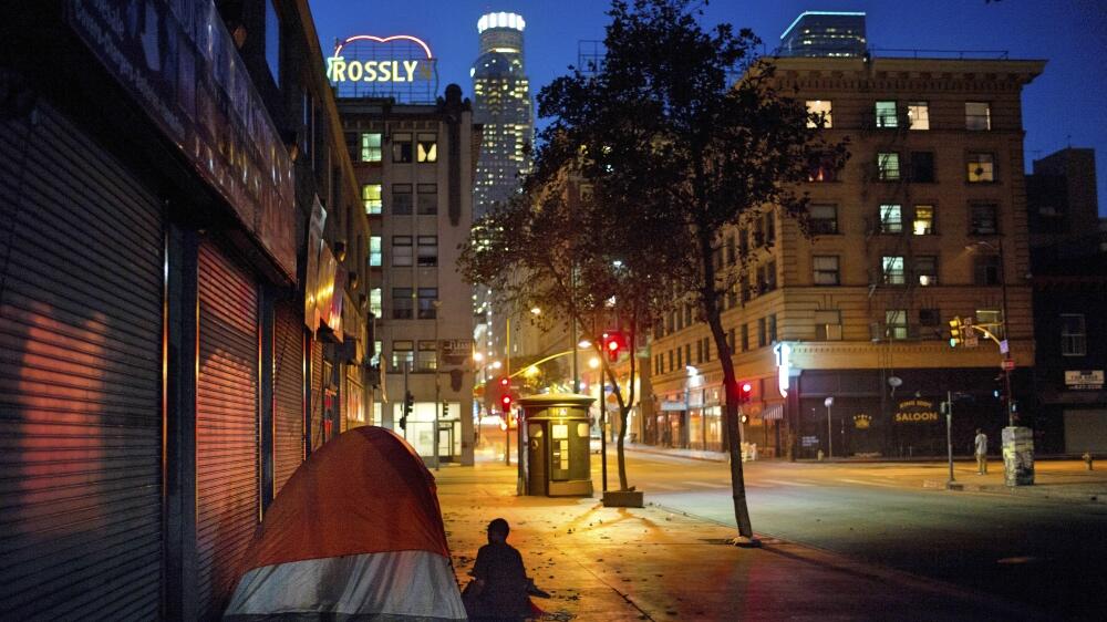 Indigentes en Los Ángeles