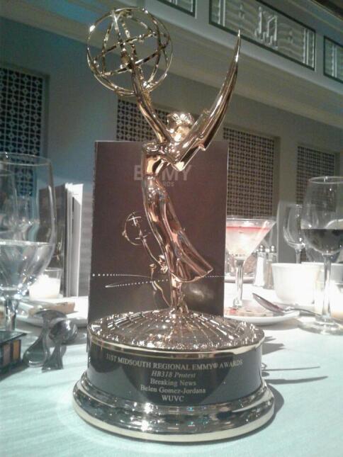 Univision 40 North Carolina recibe su primer Emmy en la historia IMG_035...