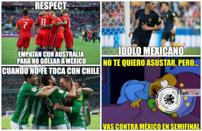 ¿Revancha mexicana? Mejor unos divertidos memes del Chile vs. Australia...