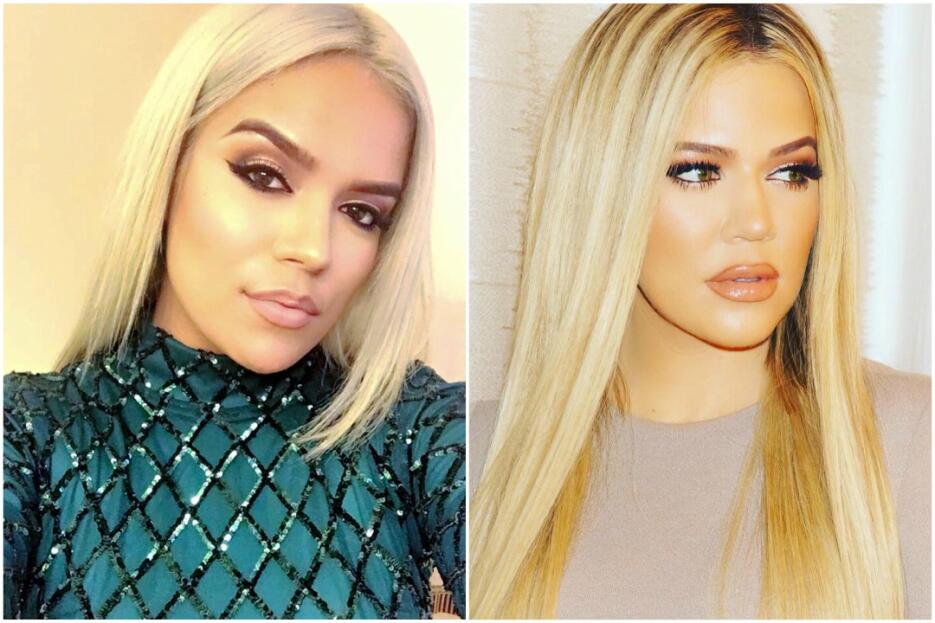 Karol G y Khloé Kardashian parecen gemelas, sus estilos son muy similares.