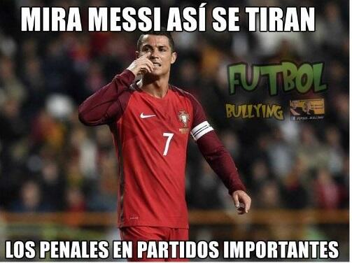 Portugal y Cristiano están semifnales de la Euro y los memes no se hacen...