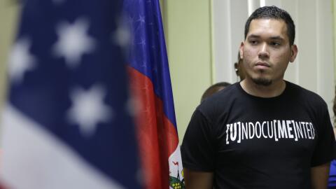 Julio Calder&oacute;n, de 28 a&ntilde;os, indocumentado procedente de Ho...