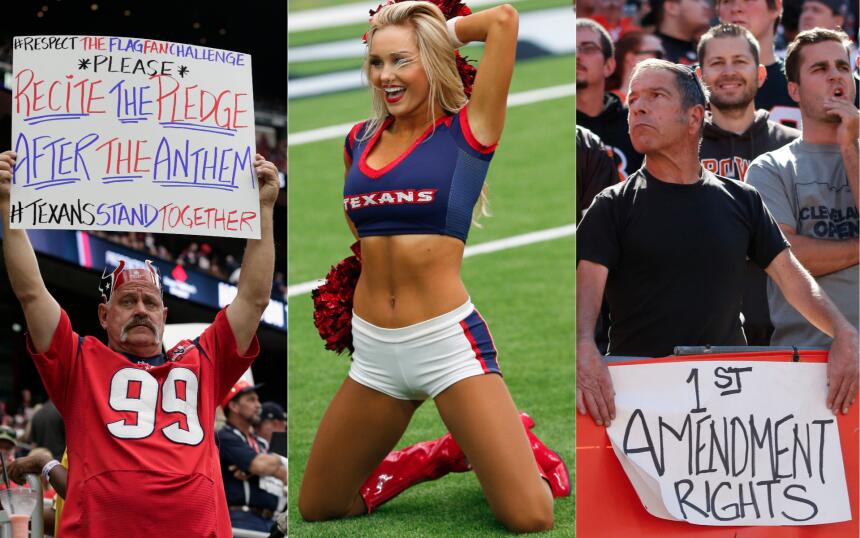 La fiesta de la NFL, entre la belleza de las porristas y la controversia...