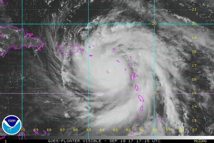 Huracán María: Noticias de última hora del Huracan María minuto a minuto...
