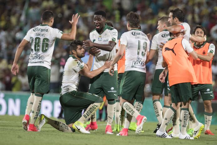 Santos se lleva un partido lleno de emociones, sobre todo en los últimos...