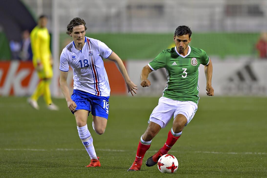 Jugadores Tri vs. Islandia