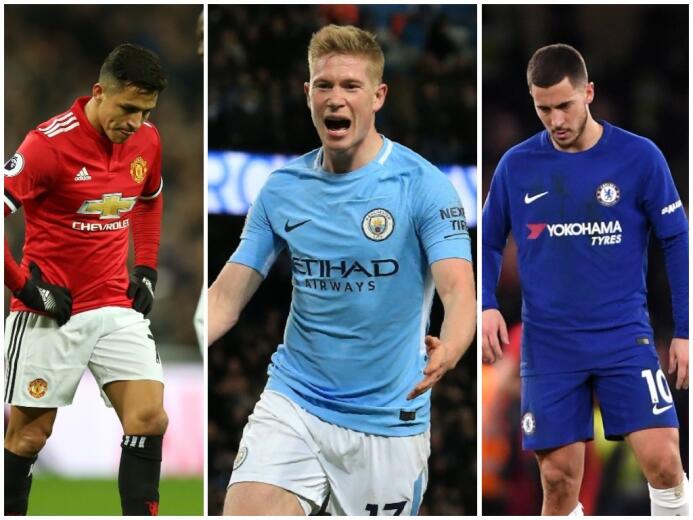 Manchester City amplía su ventaja tras derrotas del United y Chelsea unt...