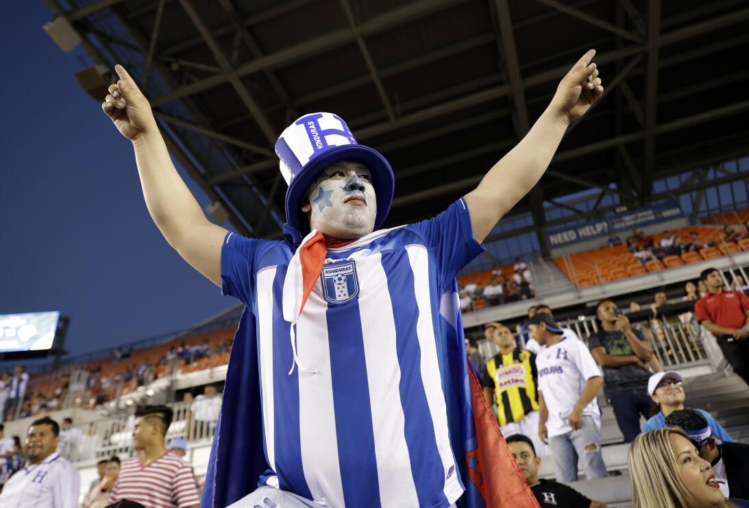 Aficionados Copa Oro BBVA Stadium Houston
