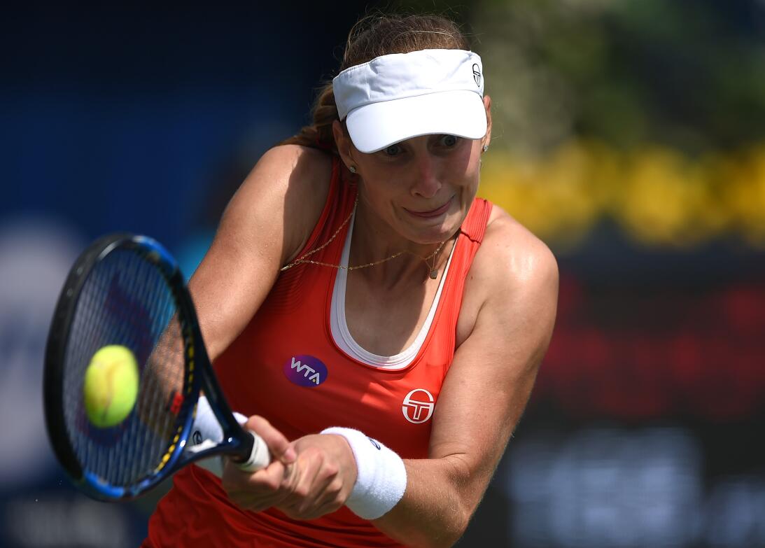 La belleza se tomó las canchas en torneo de tenis femenino en Dubai Gett...