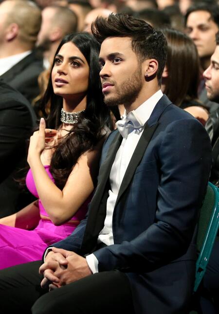 Prince Royce y Emeraude Toubia.