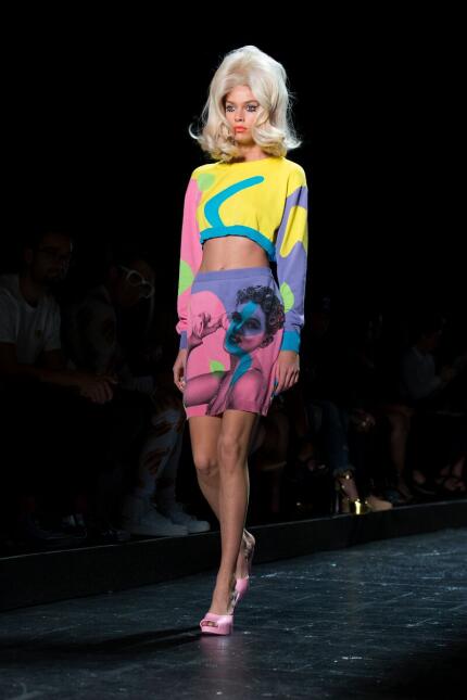 La pasarela de Jeremy Scott sorprendió a todo el mundo con una propuesta...