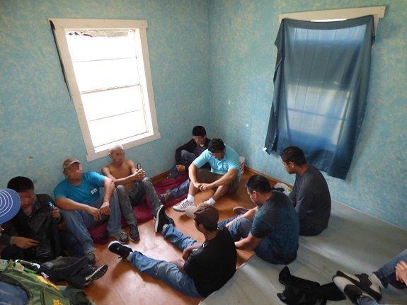 Inmigrantes rescatados en Texas