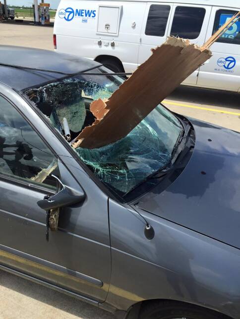 Fotos del tornado en Pontiac