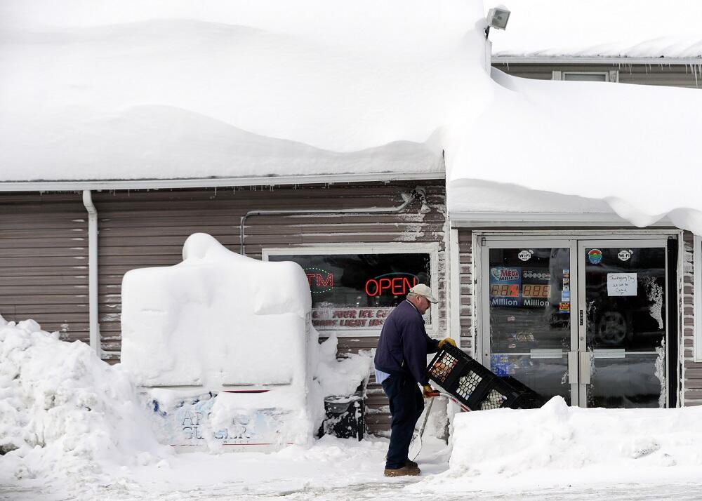 Nieve en Estados Unidos