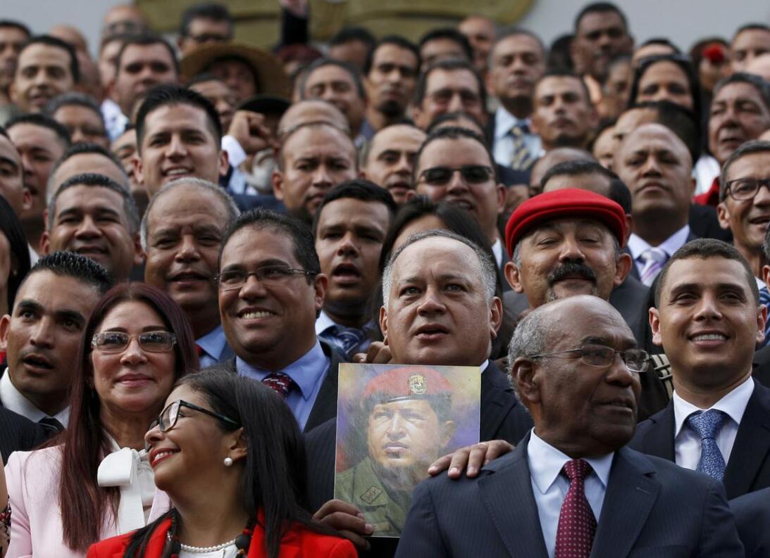 In photos: swearing in of the 'Chavista' Constituent Assembly that will...