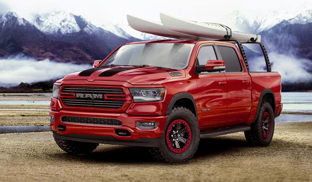 RAM 1500 Big Horn 4x4 Red Flame