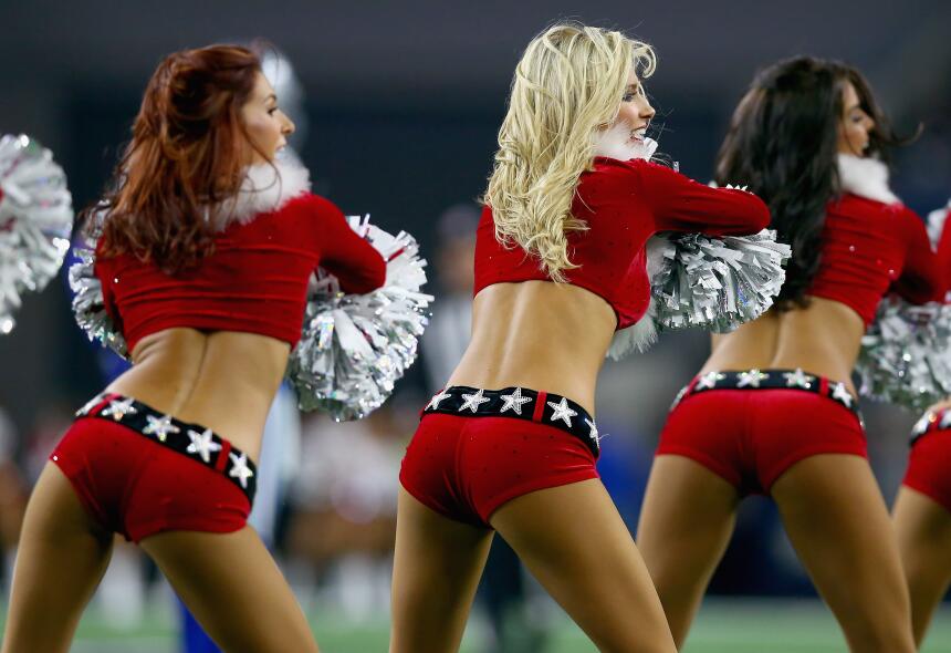 Qué mejor presente para todos los fans de la NFL que las cheerleaders má...